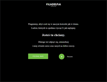 Tablet Screenshot of filadelfia.org.pl